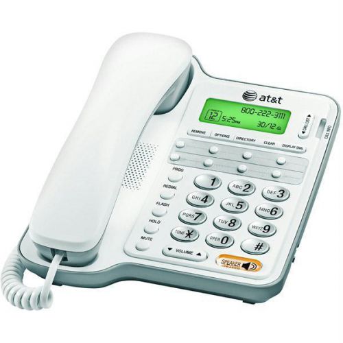 Att 2909 Corded Telephone With Caller Id Call Waiting And Speakerphone Brand New