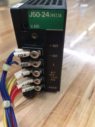 ELCO J50-24 VOLT  2.5 AMP SWITCHING POWER SUPPLY