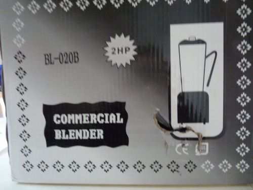A model #BL-020B 2HP Commercial Blender