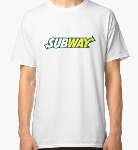 Subway Men&#039;s White Tees T-Shirt Clothing