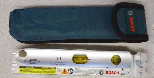 Bosch torpedo 3-point alignment laser level with carrying case for sale