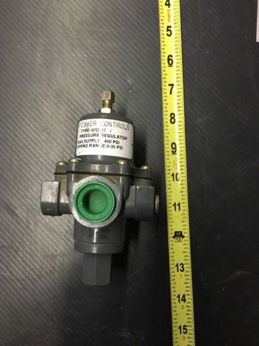 Fisher Regulator, Type: 67D-27, 400 Max Supply, Spring Range 0-35psi