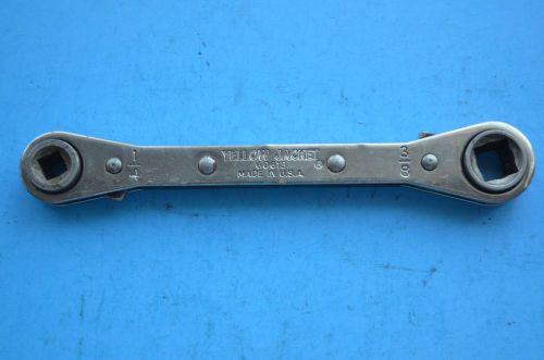 Yellow jacket 60613 service valve ratchet wrench usa for sale