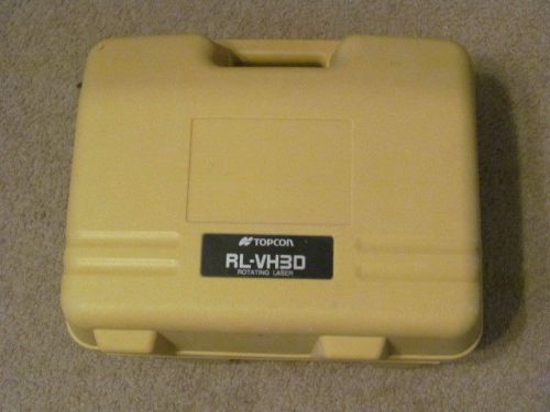 New Case For Topcon RL-VH3D  Laser - Empty Case Only