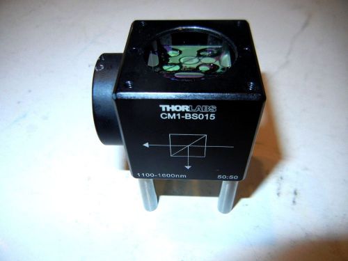 Thorlabs CM1-BS015 Cage Cube Mounted Non-Polarizing Beam Splitter 1100-1600nm
