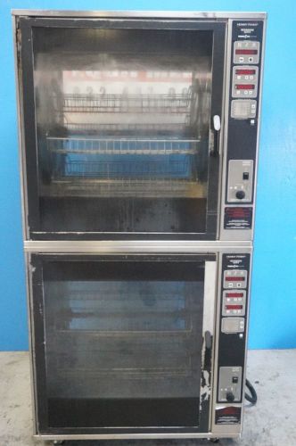 HENNY PENNY DOUBLE STACKED ELECTRIC ROTISSERIE OVEN SCR-8