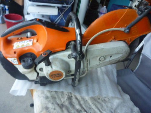 Stihl TS420 Gas Powered Cutquik Commercial Concrete Cut-Off Saw