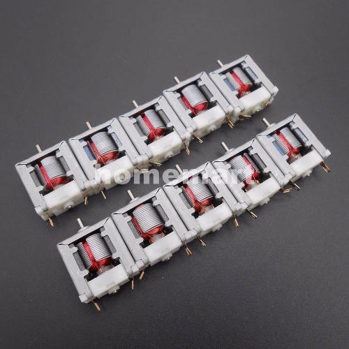 10PCS 020 square bare naked motor 3V DC nude Uncanned 18*19*9.5mm axle dia 1.5mm