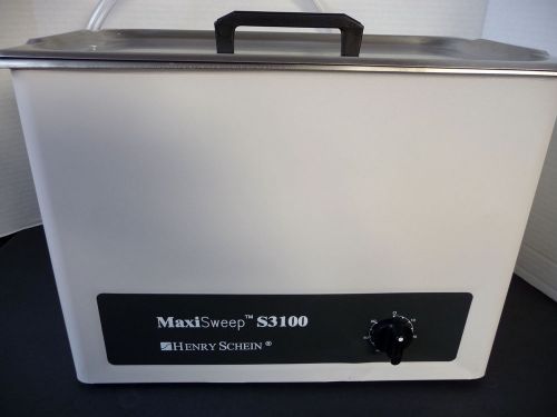 Henry schein maxisweep s3100 dental ultrasonic cleaner for sale