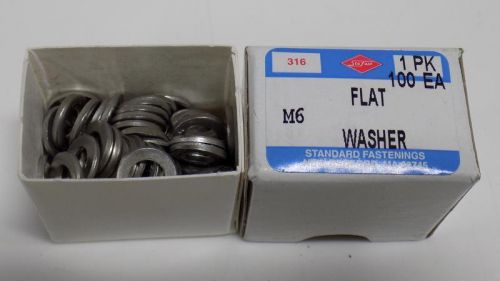 Stafast flat washer m6-316 pack of 100 nib for sale