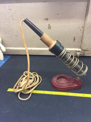 Vintage Soldering Iron with stand