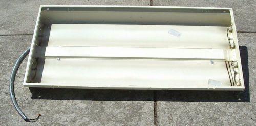 One (1) - drop ceiling fluorescent tube lighting fixture **used** for sale
