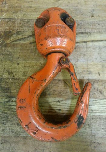 ET 1 Ton Lower Chain Hook on Swivel for 1&#034; Wide Chain