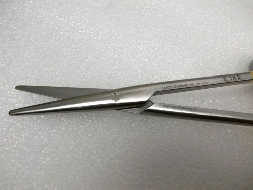 Jarit 101-220 carbide-edge mayo scissors 6.75&#034; round pattern straight for sale