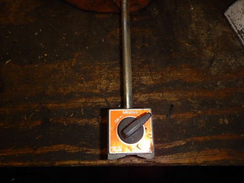 Older mitutoyo magnetic base stand for dial indicators for sale