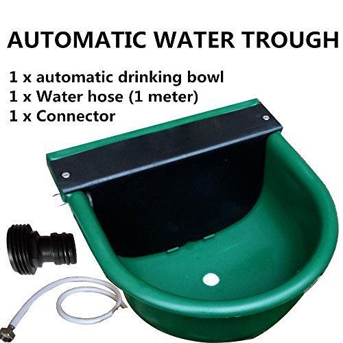 AUTOMATIC WATER TROUGH PLASTIC BOWL AUTO FILL-- FOR DOG SHEEP CHICKEN