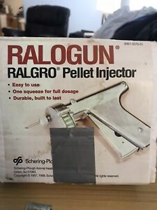 Ralogun Ralgro Pellet Injector, No Needles, Used