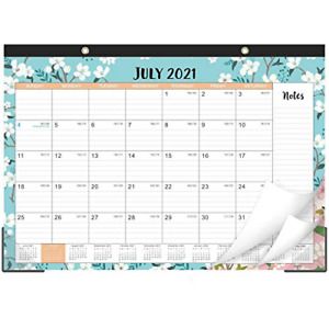 2021-2022 Desk Calendar - 18 Monthly Desk Calendar 2-in-1,16.8&#034; x 12&#034;, January -