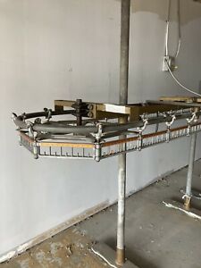 Clothes Conveyor System White Dry Cleaning
