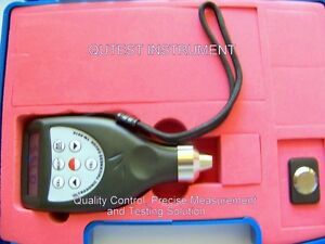 Digital Ultrasonic Thickness Gauge Meter Iron Steel Glass Integrate Probe Hi Res