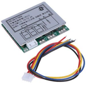 3S 100A 11.1V 12V Lithium 18650 Battery Cell PCB Protection Board w/ Balance VV