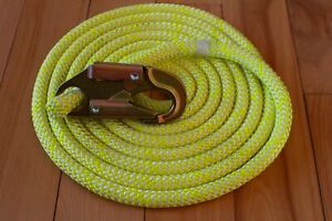 ARBORIST EXTREME FLIPLINE - 5/8&#034; WITH HEAVY DUTY SNAP HOOK - ANSI APPROVED. 18ft