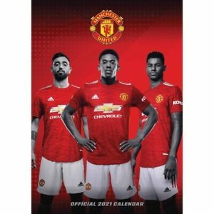 Manchester United Fc 2021 Wall Calendar