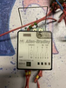 1 pc. Allen Bradley 700-HA33A1-4 Series D Relay, 120V, 10A, Used