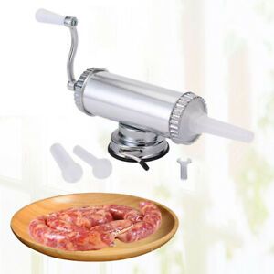 Alloy Sausage Maker Manual Horizontal Meat Filler for Homemade Sausage