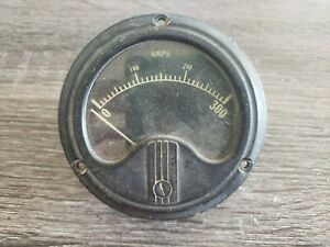 Vintage Gauge Indicator  - Westinghouse (AMPS 0-300) Aviation?  - K 351