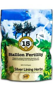 Silver Lining Herbs #15 Stallion Fertility Horses 1 Pound