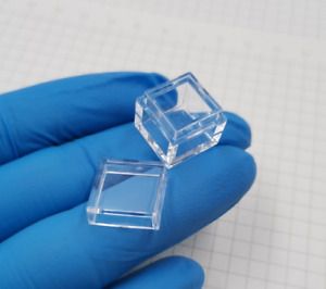 1pcs  10mm cube special acrylic box High transparent cube acrylic display box