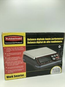 Rubbermaid Commercial Products Full-Size Digital Scale for Foodservice Portion