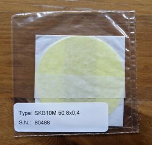 2&#034; YAG:Ce wafer 400um thickness scintillator scintillation radiation detection