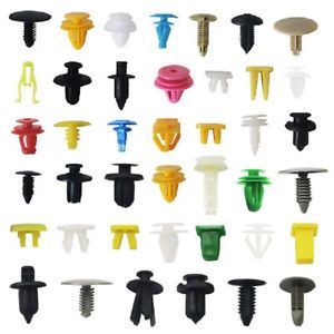 500Pc Mixed Auto Car Fastener Clip Bumper Fender Trim Plastic Rivet Door PaIJUMO