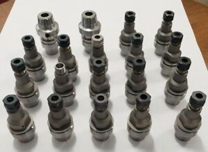Variety of HSK-50E Tool Holders, Schunk, Gurhing, collet holders