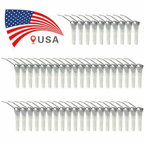 1-50 Packs Autoclave Dental Triple 3*WAY Air Water Spray w/Syringe Nozzles Tubes