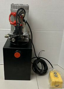 CO-Z Hydraulic Pump for Car Lift,8 Quart Single Acting Hydraulic Power Unit R145