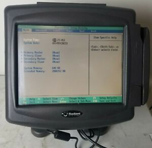 Radiant Systems POS Touch Screen Terminal P1220-0267 For Restaurants J31