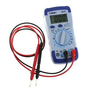 Digital Multimeter Voltmeter Ammeter Ohmmeter AC DC  Meter Handheld