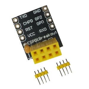 ESP-01 ESP-01S Breakout Breadboard Adaptor for ESP8266 WiFi Transceiver