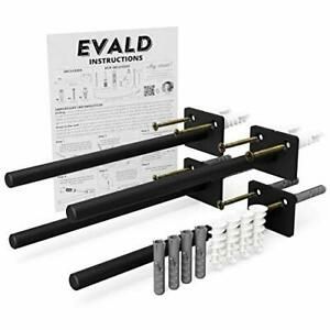 EVALD The Original Floating Shelf Hardware – Heavy Duty Floating Shelf Bracke...