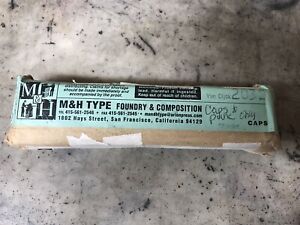 New Old Stock Letterpress Type - 12 Point Van Dijck (Upper Case and Punctuation)