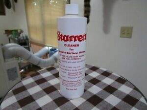 One Pint 16 Oz. Container Of Starrett 3180 Granite Surface Plate Cleaner