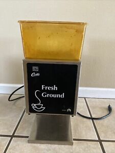 Clean Wilbur Curtis SLG-10 Coffee and Espresso Bean Grinder, 5 Lb Hopper