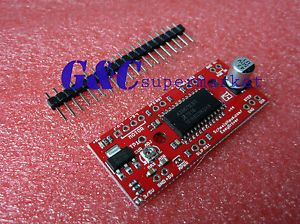 2Pcs  NEW EasyDriver Shield stepping Stepper Motor Driver V44 A3967 Arduino M31