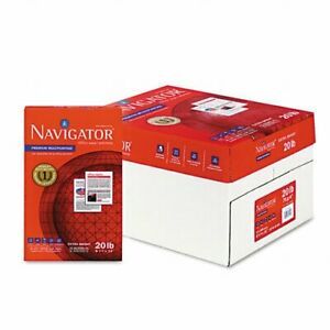 Navigator Premium Copy/Laser/Inkjet Paper 97 Brightness 20 lb Legal Size 8.5 ...