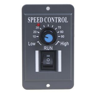 12V 24V 36V 48V PWM DC Motor Speed Controller Reversible Switch 6A Regula gR JD