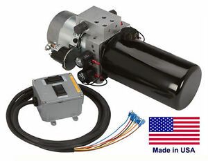 SNOW PLOW CONTROL UNIT Universal - 4 Way Valve System - Solenoid Operated