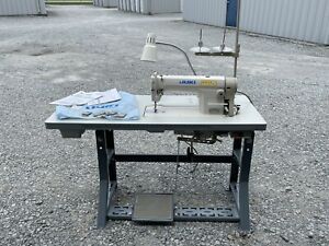 Mechanical Single Needle Sewing Machine Juki DDL-8300N Barely Used